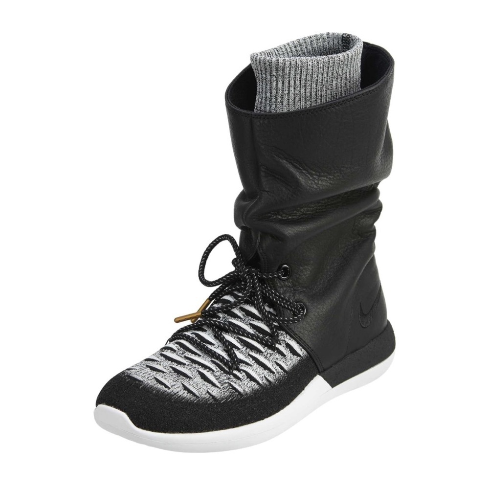 NIKE Roshe Two Hi Flyknit Trainers Sneakers Boots